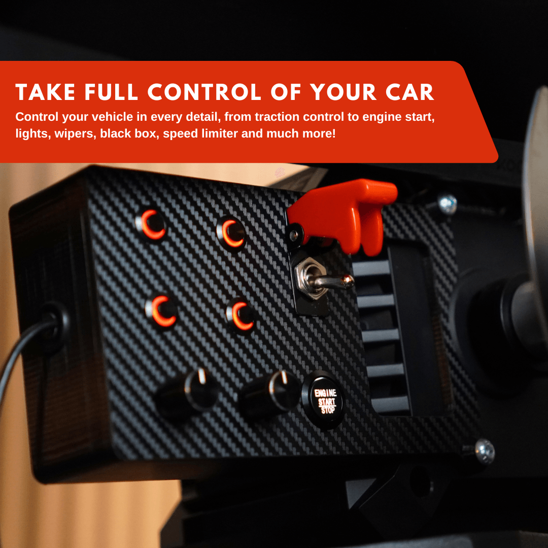 Fanatec CSL DD Button Box | GT-T2-F | Simracing Button Box