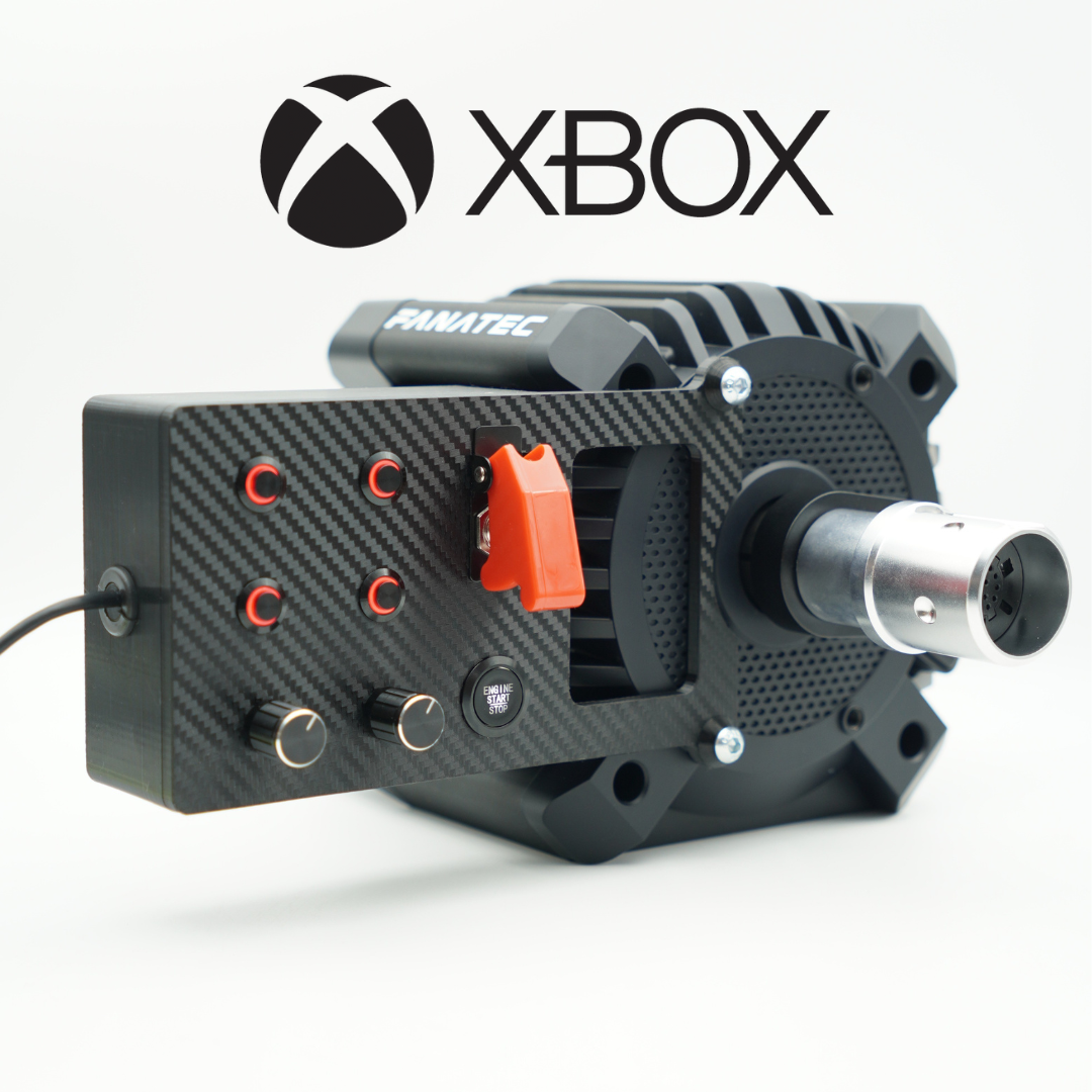 BoxOneRacing Fanatec Button Box mit Sticker
