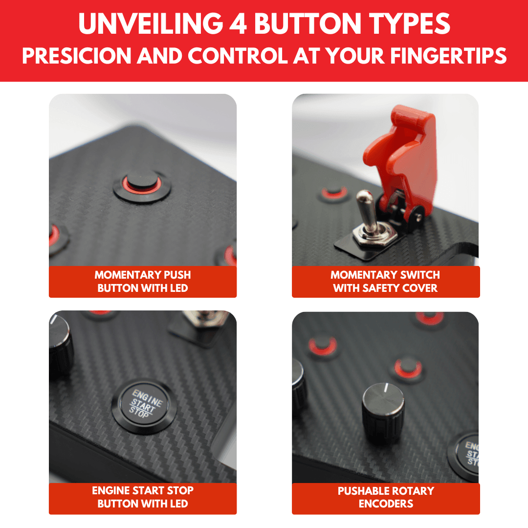 XBOX GT-T2 | Simracing Button Box for ACC