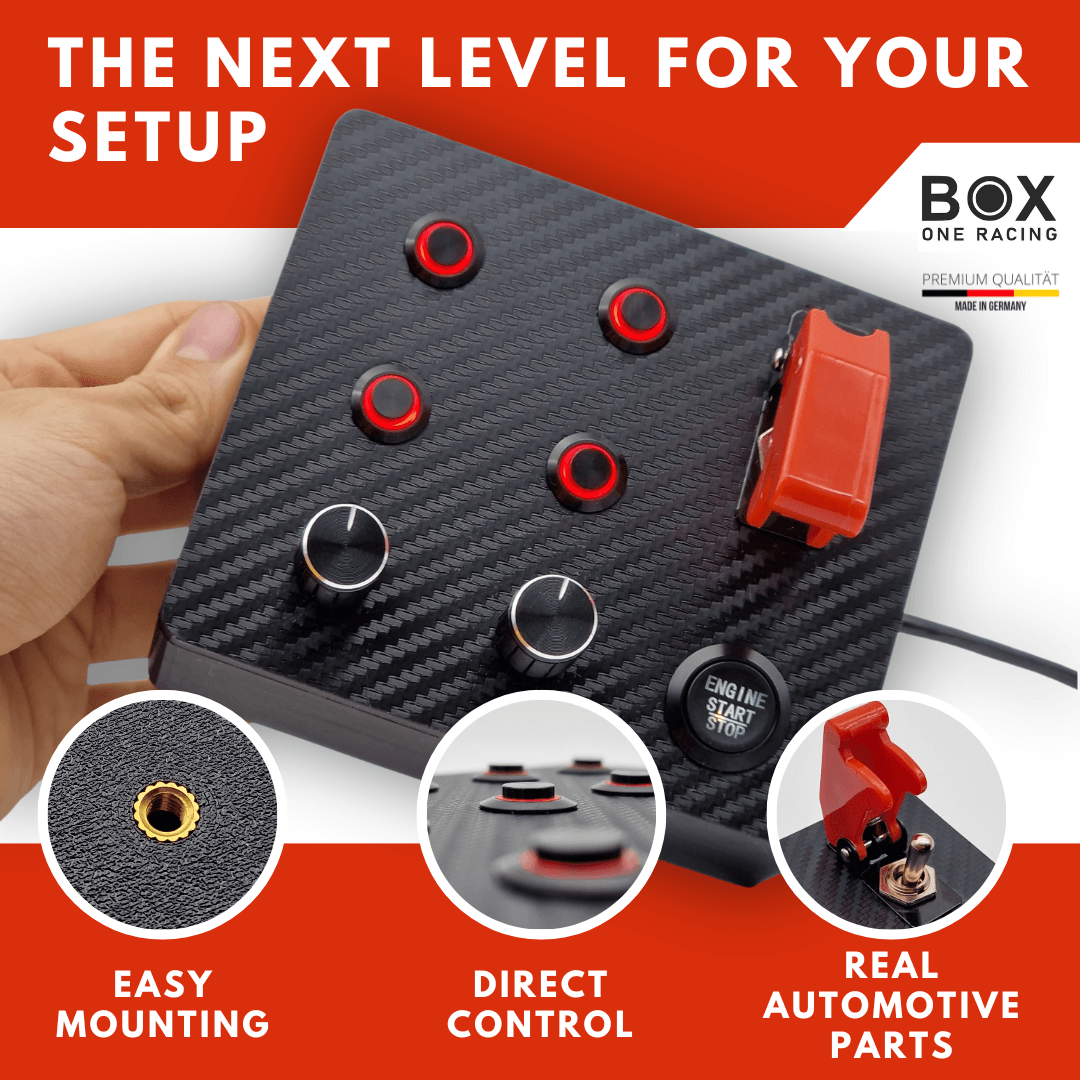 XBOX GT-T2 | Simracing Button Box for ACC