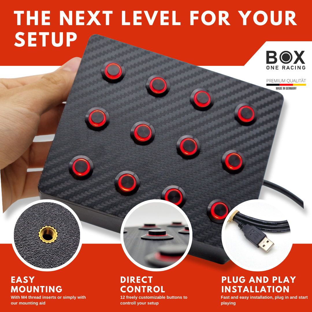 GT-T3 | Simracing Button Box