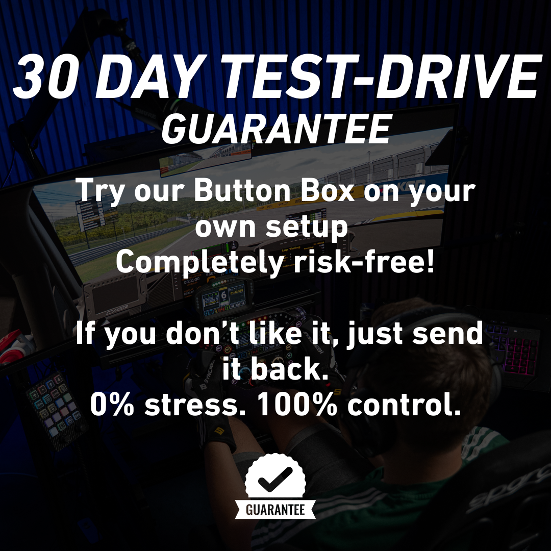 GT Masters-M5-ST - Simracing Button Box - BW