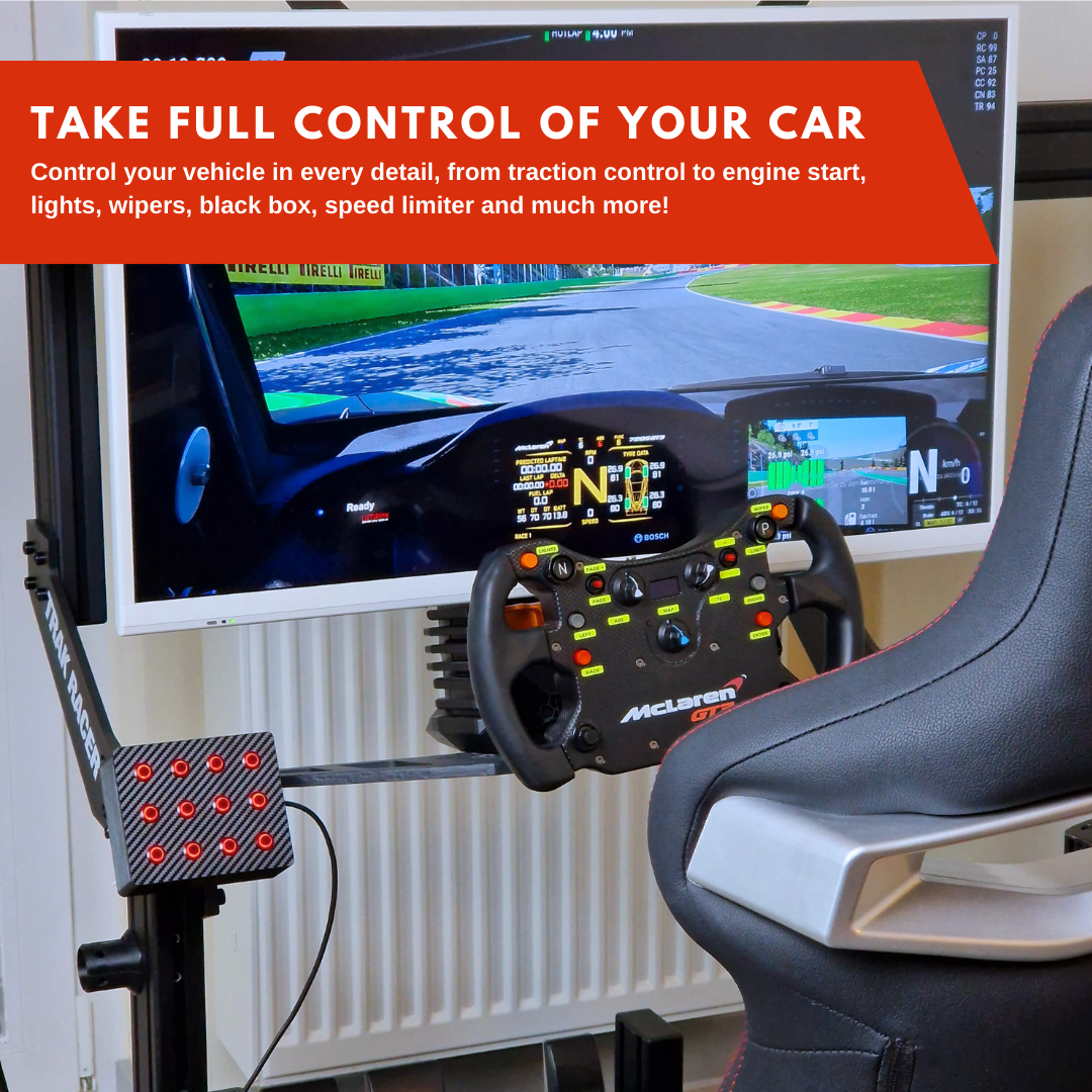 GT-T3 | Simracing Button Box