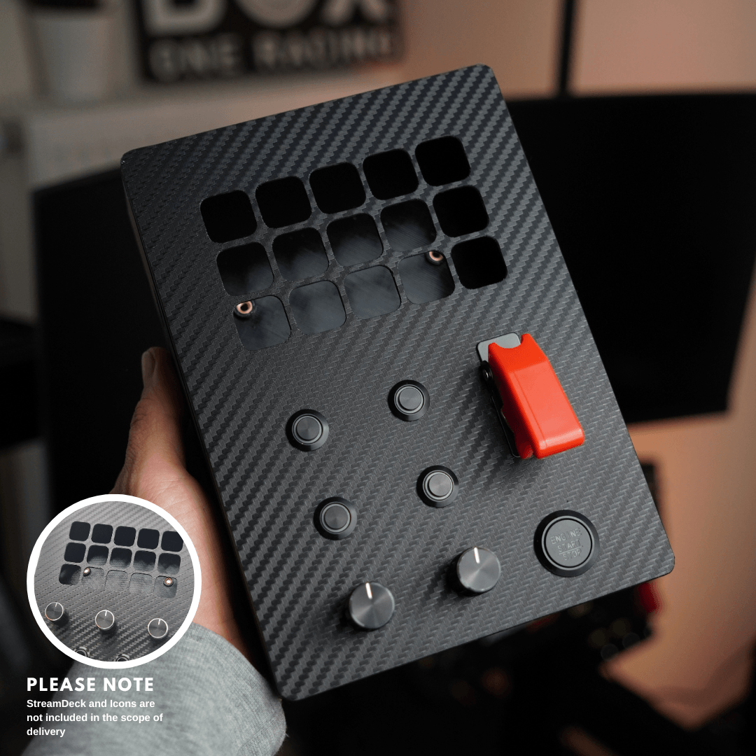 GT Masters-M5-ST - Simracing Button Box - BW