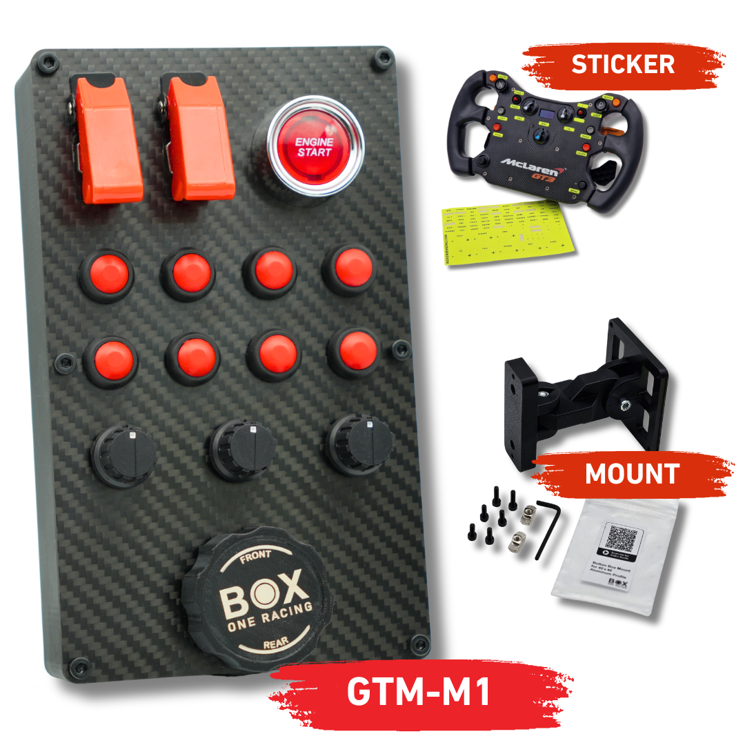 GTM-M1 - Simracing Button Box Bundle
