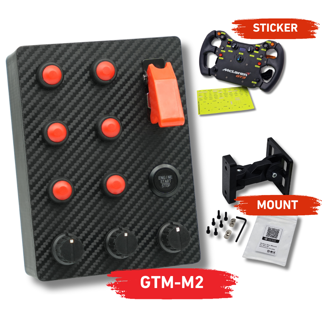 GT Masters-M2 | Simracing Button Box