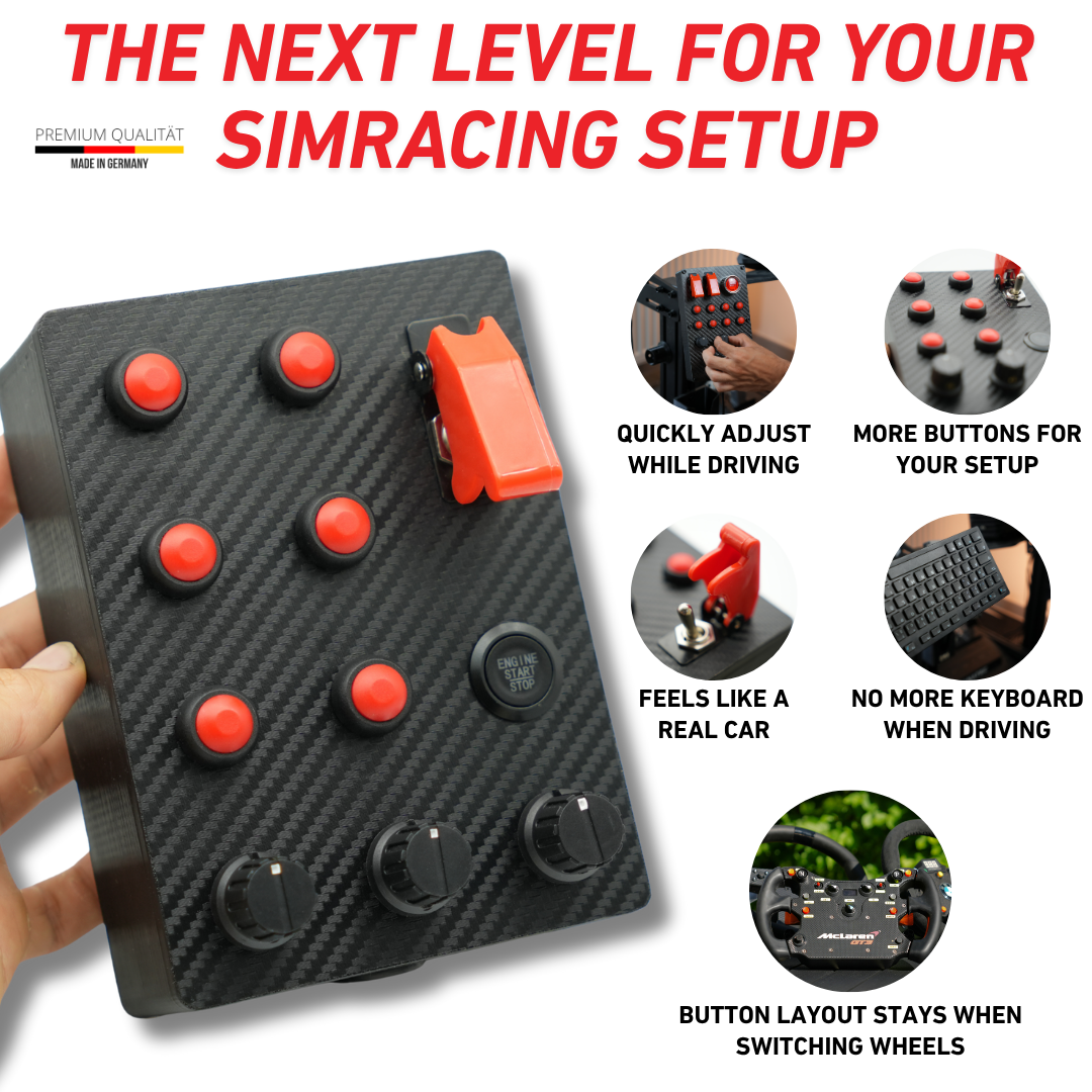 GT Masters-M2 | Simracing Button Box