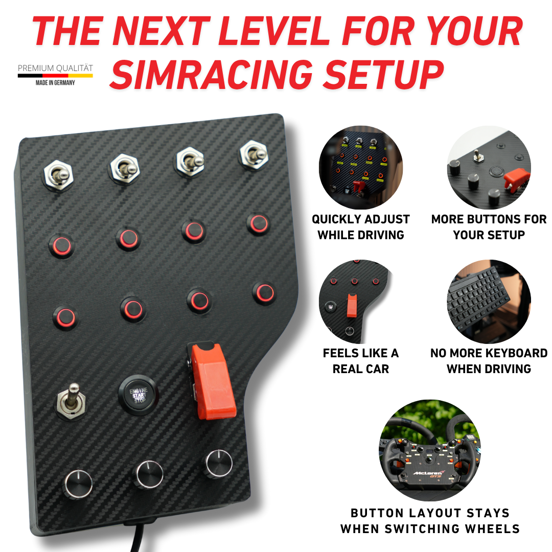Cockpit Premium | Simracing Button Box