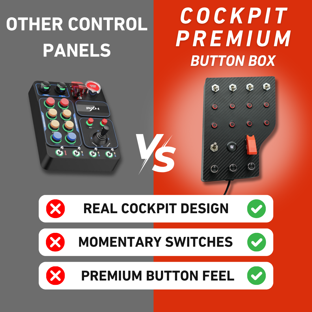 Cockpit Premium | Simracing Button Box
