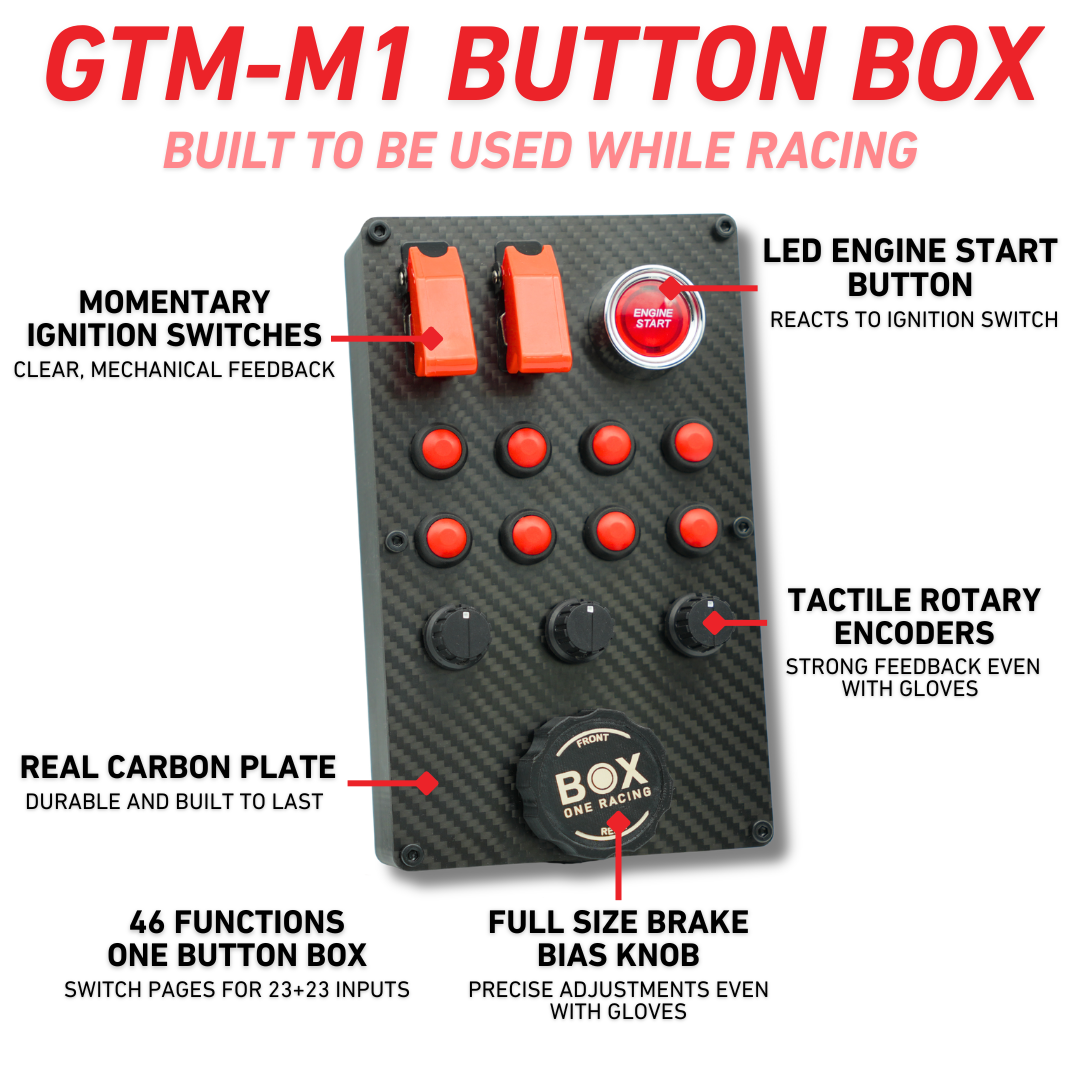 GTM-M1 Simracing Button Box