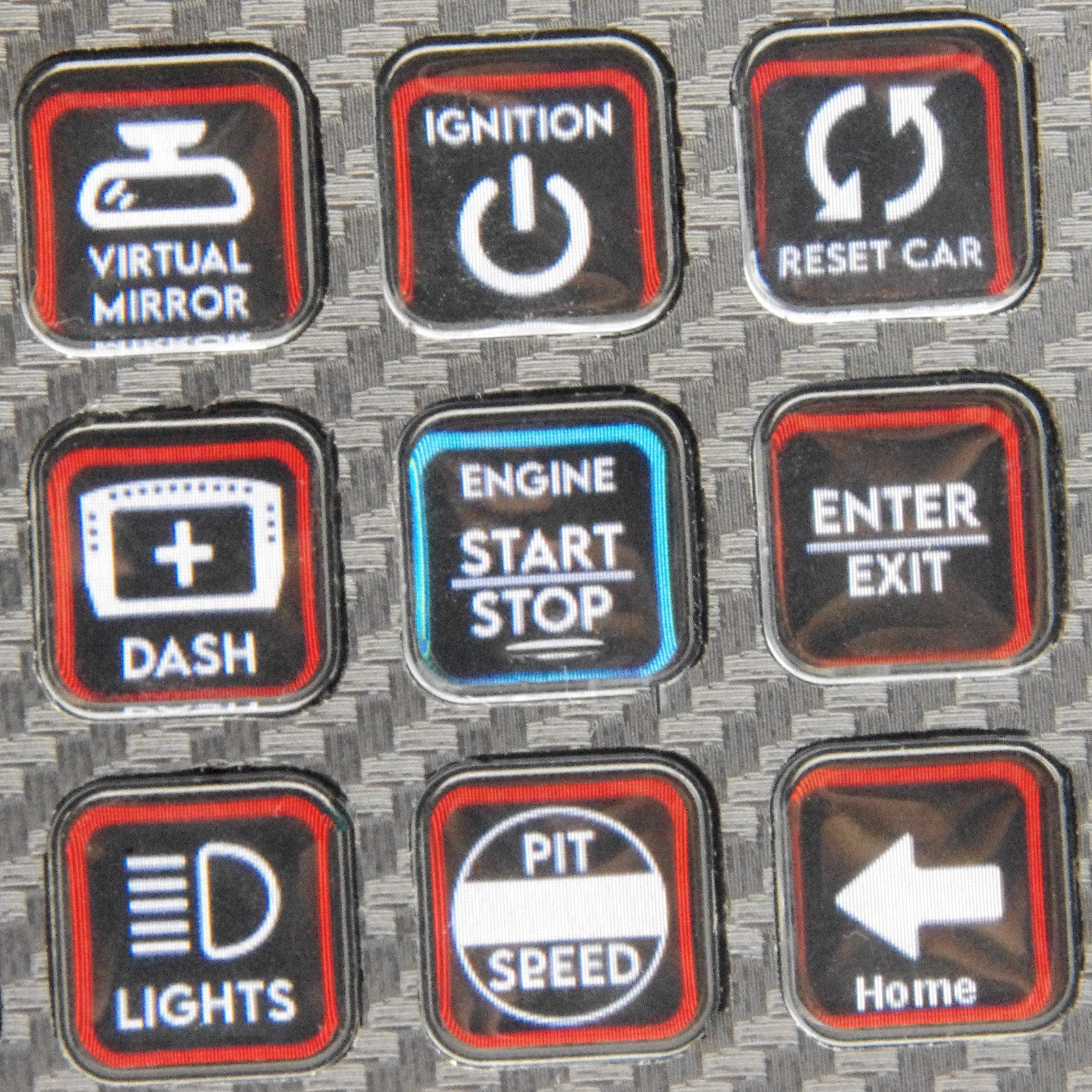 GT Masters-M5-ST - Simracing Button Box - BW