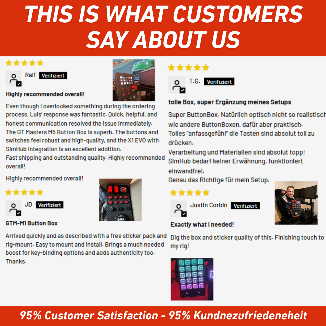 GTM-M1 Simracing Button Box