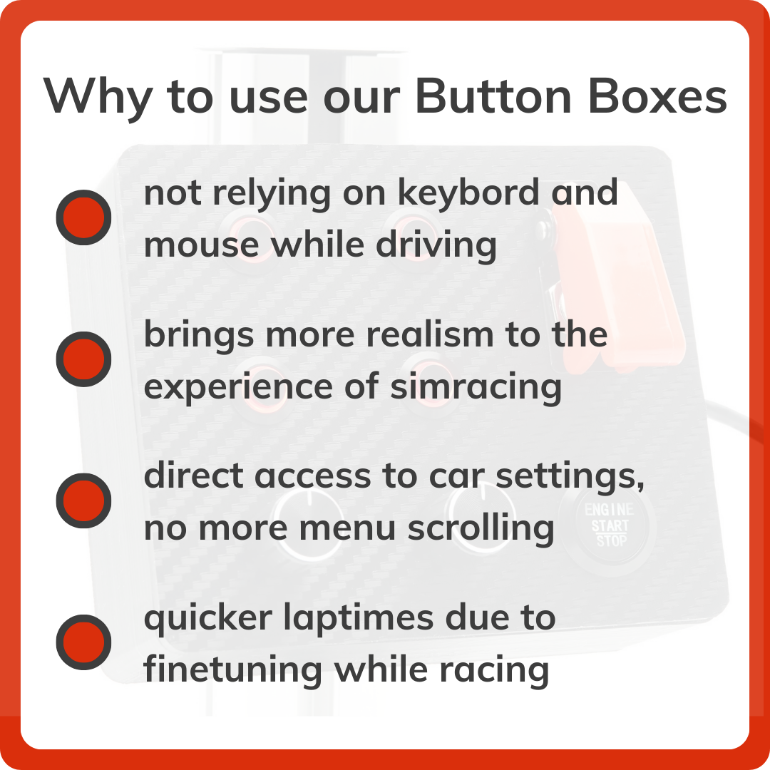 Fanatec CSL DD Button Box | GT-T2-F | Simracing Button Box