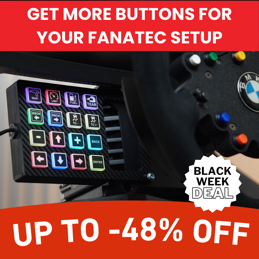 Csl Button Mapping Fanatec CS/CSL DD Button Box | FX Button Box