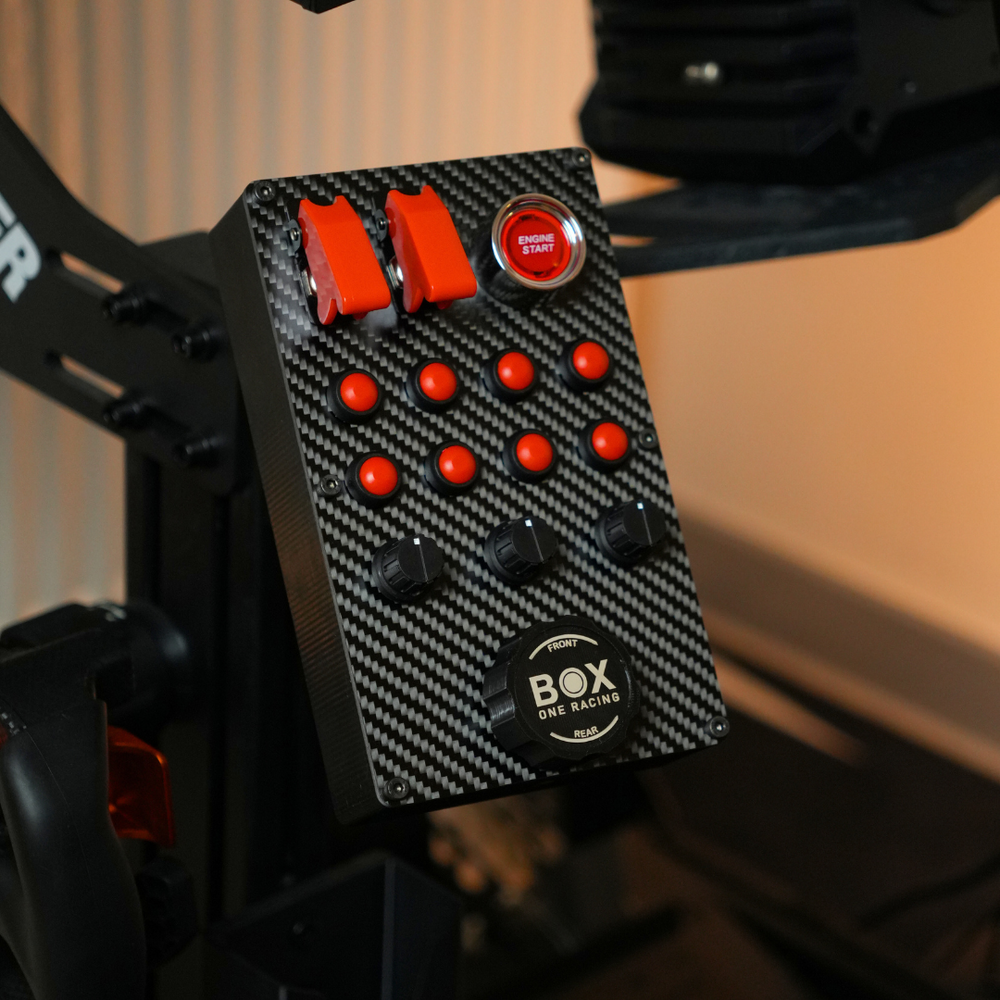 The BEST Simracing Button Box for Simracers | BoxOneRacing