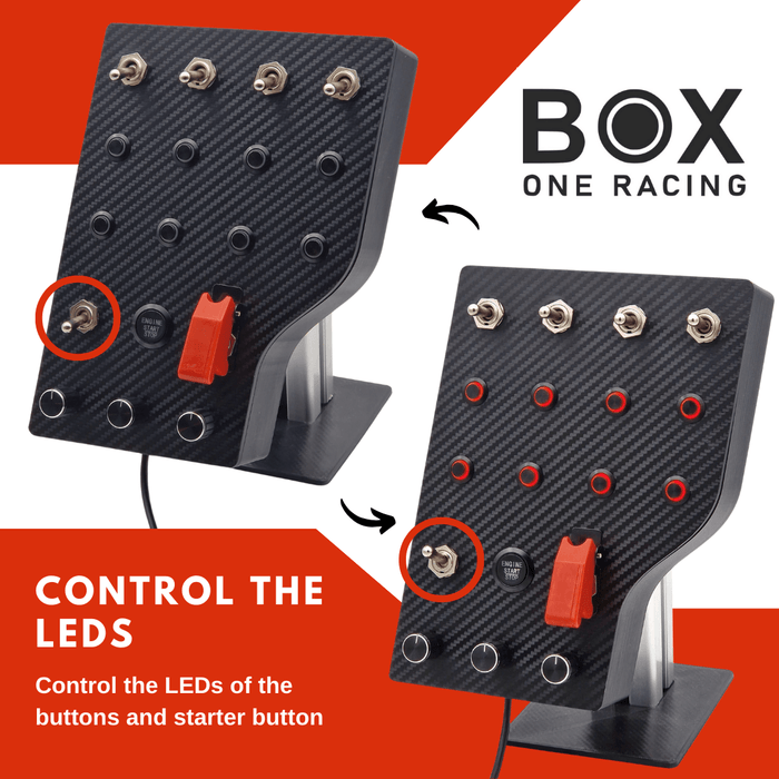 Sim Racing Fish Box Cockpit Premium | Simracing Button Box