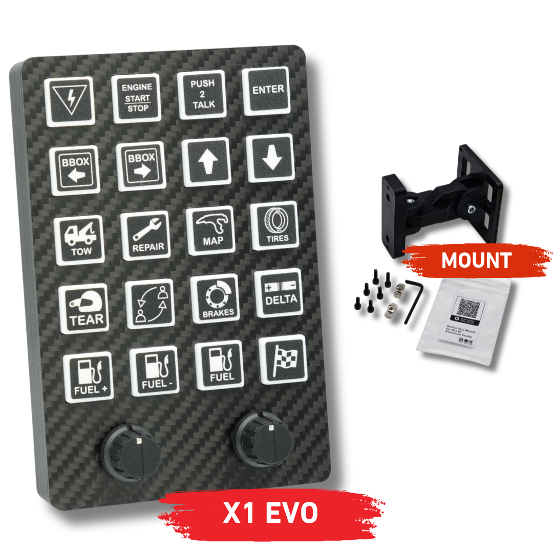 X1 EVO Simracing Button Box
