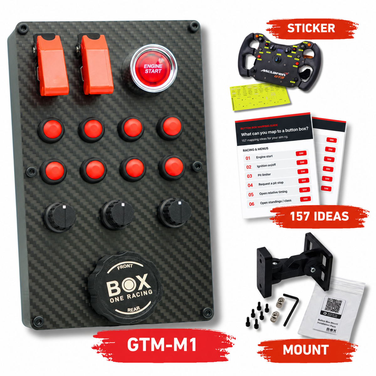 GTM-M1 Button Box Bundle