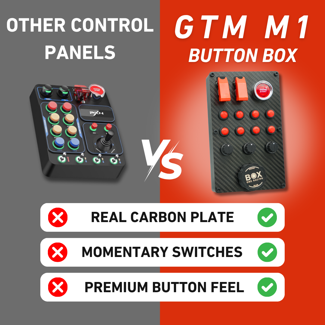 GTM-M1 Simracing Button Box