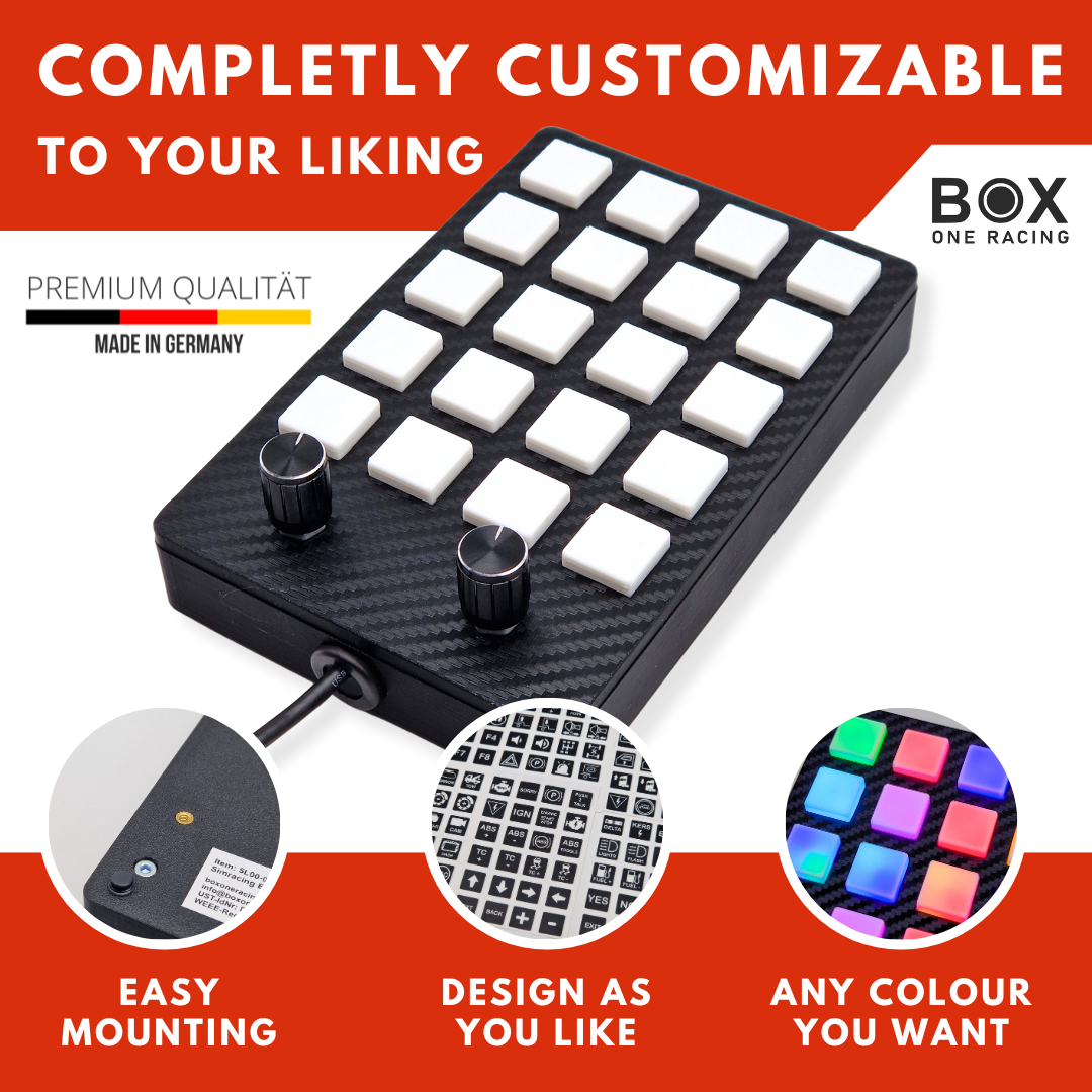 BOR X1 Simracing Button Box